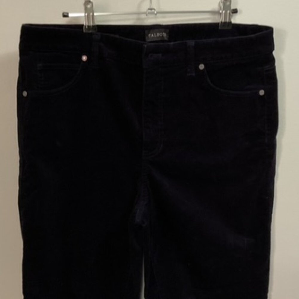 Talbots Navy Corduroy straight leg jeans Size 12P